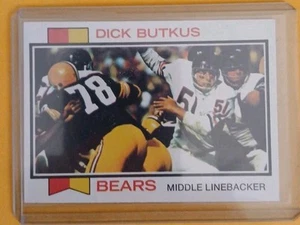 1973 TOPPS FOOTBALL Chicago Bears #300 Dick Butkus-Mint - Picture 1 of 2