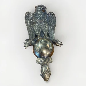 11” brass metal eagle wall plaque - Vintage Americana - Picture 1 of 10