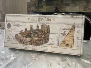 gift nice 3D puzzle for the children , kids puzzle Harry Potter UGEARS Pinbol - Picture 1 of 6