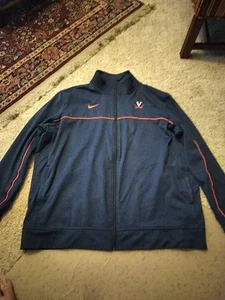 Nike Dri-Fit Virginia Cavaliers Full-Zip ON-FIELD Football Jacket AT7367-419 2XL - Picture 1 of 8