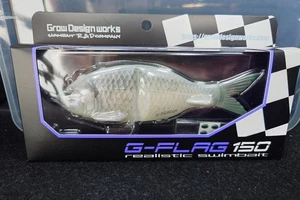 Grow Design Works G-Flag150 #213 FN-MONOCHROME Lure NEW JP Salt/Fresh - Picture 1 of 2