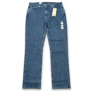 Levi's 514 Jeans Men's 38 x 34 Blue Cotton Stretch Straight Leg Regular Fit New - Picture 1 of 8