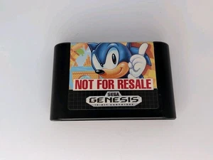 Sonic the Hedgehog [Not for Resale] (Sega Genesis, 1993) nur Cartridge - GETESTET - Bild 1 von 3