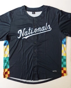 Washington Nationals MLB Baseball Harry Potter GRAY Quidditch Jersey Men Size XL - Picture 1 of 6