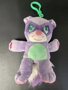 WUGGLE PETS KITTY CAT PURPLE PLUSH 6” HANG ANYWHERE SUPER CUTE!! - Picture 1 of 3