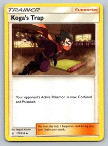 Koga's Trap 177/214 Sm-Unbroken Bonds Regular - Picture 1 of 2