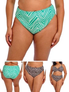 Elomi Fiji Falls Mid Rise Bikini Brief Lined Swim Bottom Swimwear - Picture 1 of 13