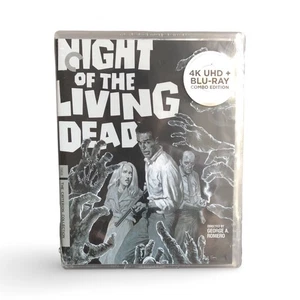 Criterion Collection NIGHT OF THE LIVING DEAD 4K UHD + Blu-ray Brand New Sealed - Bild 1 von 2