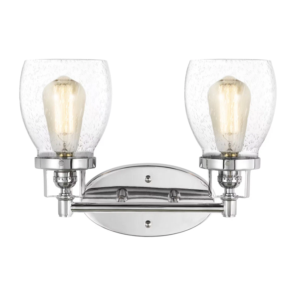 Belton 2-Light Bathroom Vanity Light in Chrome - Image 1 of 1