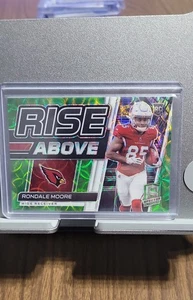 2021 Panini Spectra - Rise above Rondale Moore #RA-16 Green Scope Prizm /35 (RC) - Bild 1 von 3