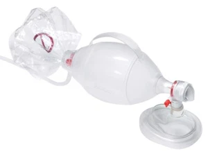 PALLONE AMBU RIANIMAZIONE SPUR II PER ADULTI CON MASCHERINA PRONTO SOCCORSO - Foto 1 di 2