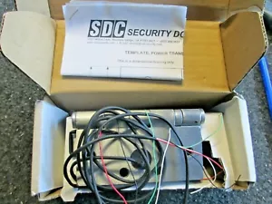 SDC Security 4 Draht Power Transfer Türscharnier #PTH4Q DPS gebürstet chrom #130095 - Bild 1 von 1
