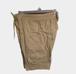 Khaki Cargo Shorts for men Size Large - Picture 1 of 1
