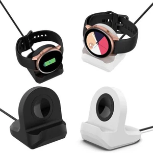 Silicone Stand Charging Dock Holder For Samsung Galaxy Watch 3 Active 2/1 - Zdjęcie 1 z 14