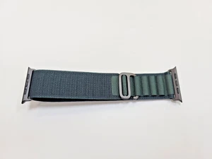 OEM Apple Watch Ultra 2. 49mm czarny tytanowy zielony alpejski pasek pętla średni nowy - Zdjęcie 1 z 5