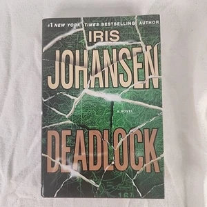 Book Deadlock by Iris Johansen 2009 Hardcover First Edition Best Seller  - Picture 1 of 5