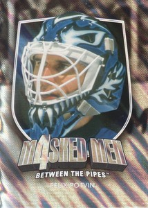 2011-12 Between The Pipes Masked Men IV Silver #MM-34 Felix Potvin