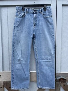 VINTAGE Old Navy 34x30 Regular Jeans Baggy Loose Wide Leg Oldschool Baumwolle - Bild 1 von 15