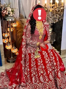 bridal lengha dress asian indian pakistani - Picture 1 of 1