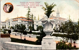 Hawaiian Oriental Exhibit Alaska Pacific Exposition 1909 Washington Postcard - Picture 1 of 2