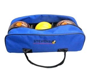Stevens 2 Bowl And Jack Bag For Crown Green And Short Mat Bowls ( No Bowls Inc) - Picture 1 of 11
