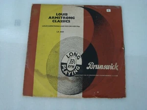 P7-LOUIS ARMSTRONG–LOUIS ARMSTRONG CLASSICS-UK 10" LP-1951 Louis Armstrong - Picture 1 of 4