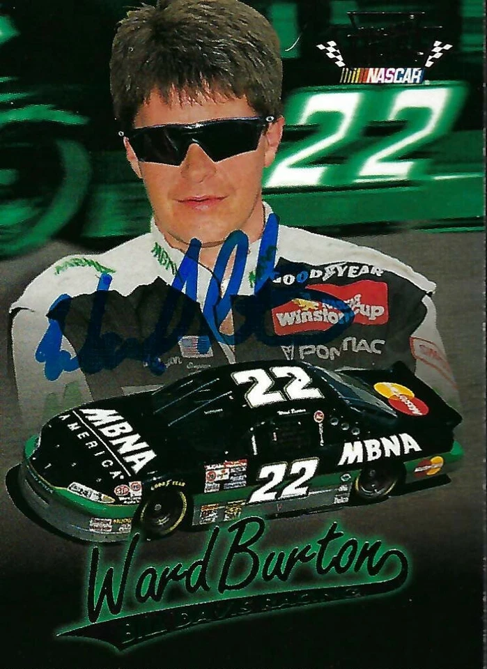 WARD BURTON 1997 FLEER ULTRA  AUTOGRAPHED CARD - Изображение 1 из 1