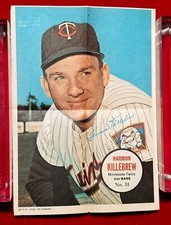 1968 O-Pee-Chee Pin-Ups 31 HARMON KILLEBREW Poster opc Topps TWINS Team 60s HOF