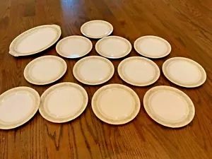 Japanische Servierplatte Salat Frühstück Schale Ernte Mais Design Porzellan Set 13 - Bild 1 von 9
