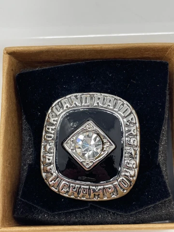 1967 Oakland Raiders AFL-NFL Championship Ring Daryle Lamonica Size-10 Cover