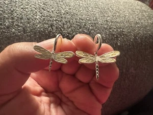 Ohrringe silberfarben Libelle  - Bild 1 von 4