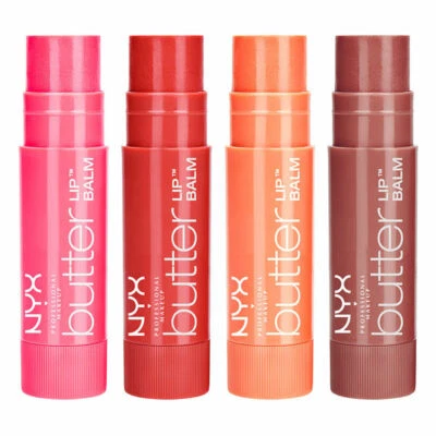 NYX Butter Lip Balm/Fat Oil Slick Click Shiny Lip Balm- Choose Your Shade