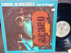 ROCK LP, EDDIE SCHWARTZ, NO REFUGE, VG++, SPIN CLEANED !! - Foto 1 di 3