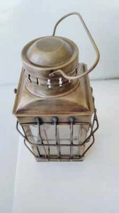 Oil Lantern Antique Nautical Handmade Vintage Reproduction Lantern Marine Decor - Picture 1 of 9