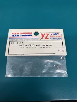Vintage Yokomo Diff Inner Thrust Bearing ZC-507 RC Part YZ10 870C YR4 - Image 1 of 4