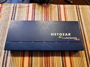 Netgear DS104 Dial Speed Hub 4 Port Untested No Plug - Picture 1 of 1