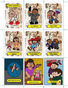 Garbage Pail Kids Art Trading Card 9 Count Old News Gpk - Picture 1 of 3
