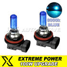 H11 711 Main High Beam Light Bulbs 100W High Power Blue 8000k Fits BMW