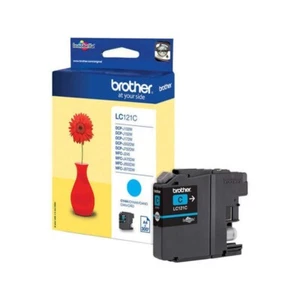 BROTHER LC121C LC-121C C Ciano 300 Pagine CARTUCCIA ORIGINALE MFC-J 470 Series - Foto 1 di 4