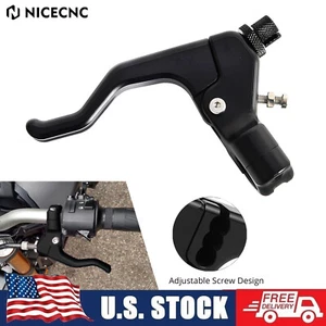 NICECNC Short Stunt Clutch Lever For Yamaha YZ125 YZ250 250F 426F 450F 2001-2016 - Picture 1 of 18
