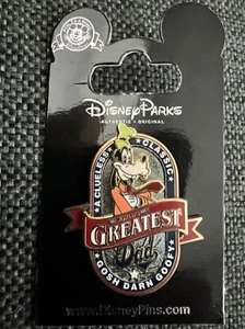 Pin Goofy Vintage - Pin Escudo Papá Más Grande del Mundo 102642 NUEVO - Imagen 1 de 5