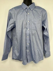 Red House Men's Long Sleeve Pacific Blue Non Iron Button Down Shirt Size Small - Picture 1 of 13