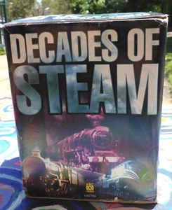 Decades of Steam "1920s, 30s, 40s, 50s, 60s" Ian Allan, ABC Videos VHS Tapes Set - Picture 1 of 9