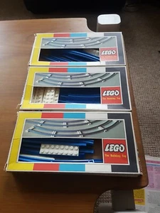 Vintage Lego Curved Rail Track 151 Boxed #151 New Old Stock  - Picture 1 of 3