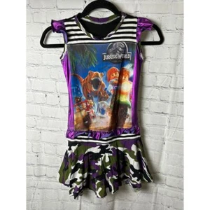 Unique Hotel Transylvania Girls shirt Camo Print Striped Sleeves Movie Character - Picture 1 of 3