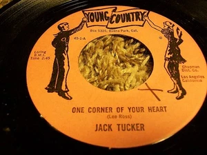 Rare Country 45 JACK TURNER "One Corner Of Your Heart" Young Country Label! - Bild 1 von 2