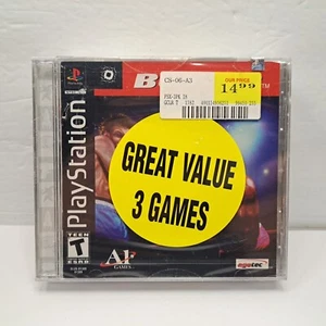PlayStation 1 SEALED 3 Game Bundle (Contender 2, RageBall, Boxing) NEW PS1 - Picture 1 of 10