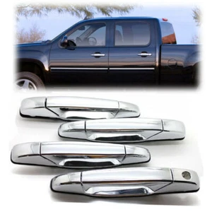 Front Rear Outer Door Handle For GMC Sierra 2500 HD 3500 HD Yukon 2007 2008 2009 - Picture 1 of 12