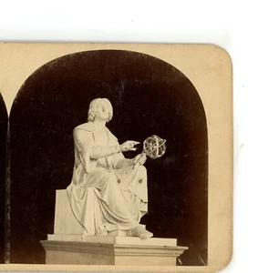 Nikolaus Kopernikus Statue Skulptur Stereoansicht - Bild 1 von 4