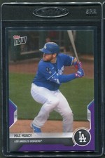 2021 Topps Now Road To Opening Day Purple Parallel Max Muncy #OD-412 Dodgers /25